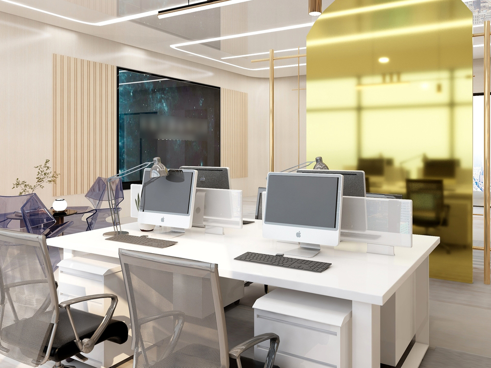 从蓝图到实景丨合肥装修公司专研办公楼全案落地(图1)