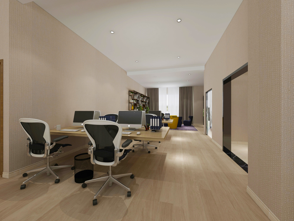 纳图电力2200m²简约风办公楼装修设计项目(图3)