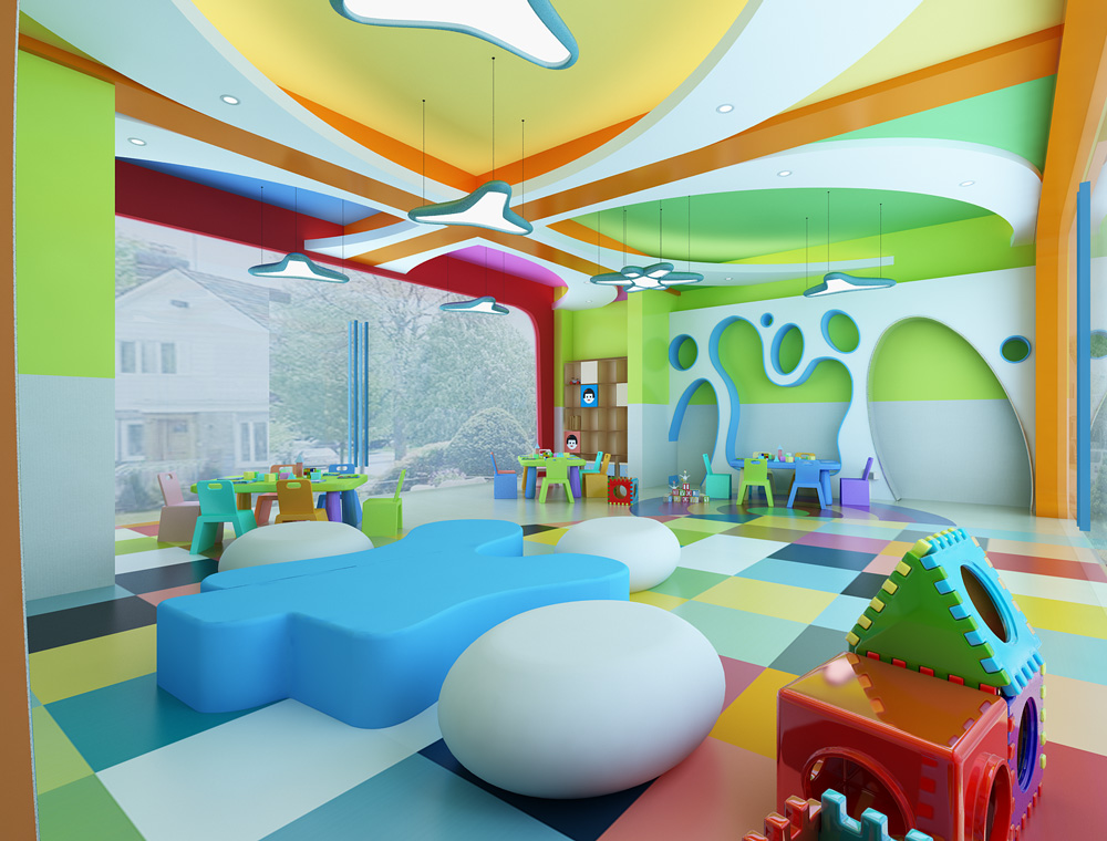 肥东2000平方幼儿园装修设计(图2)