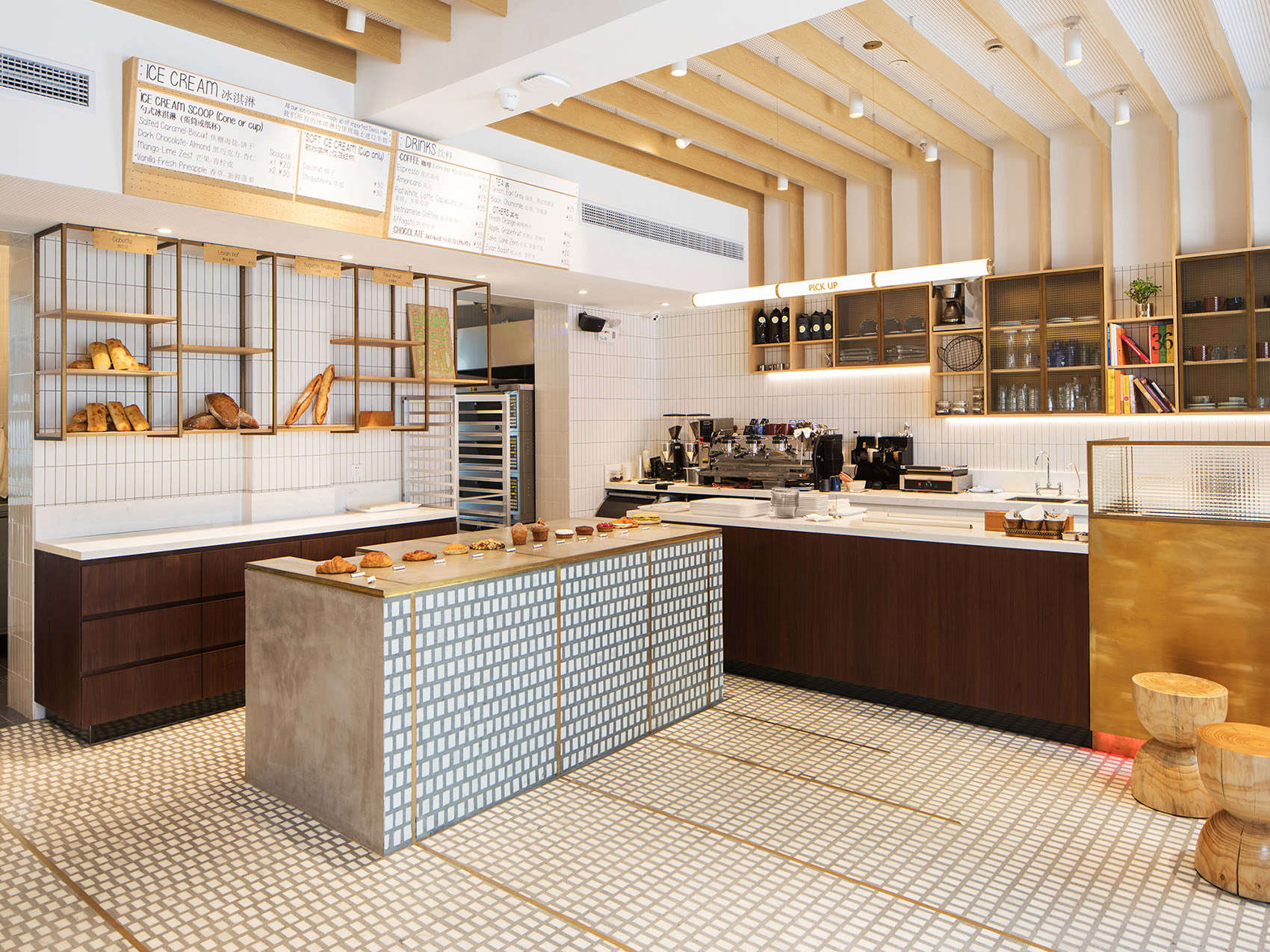 合肥150平方面包店装修设计项目(图2)