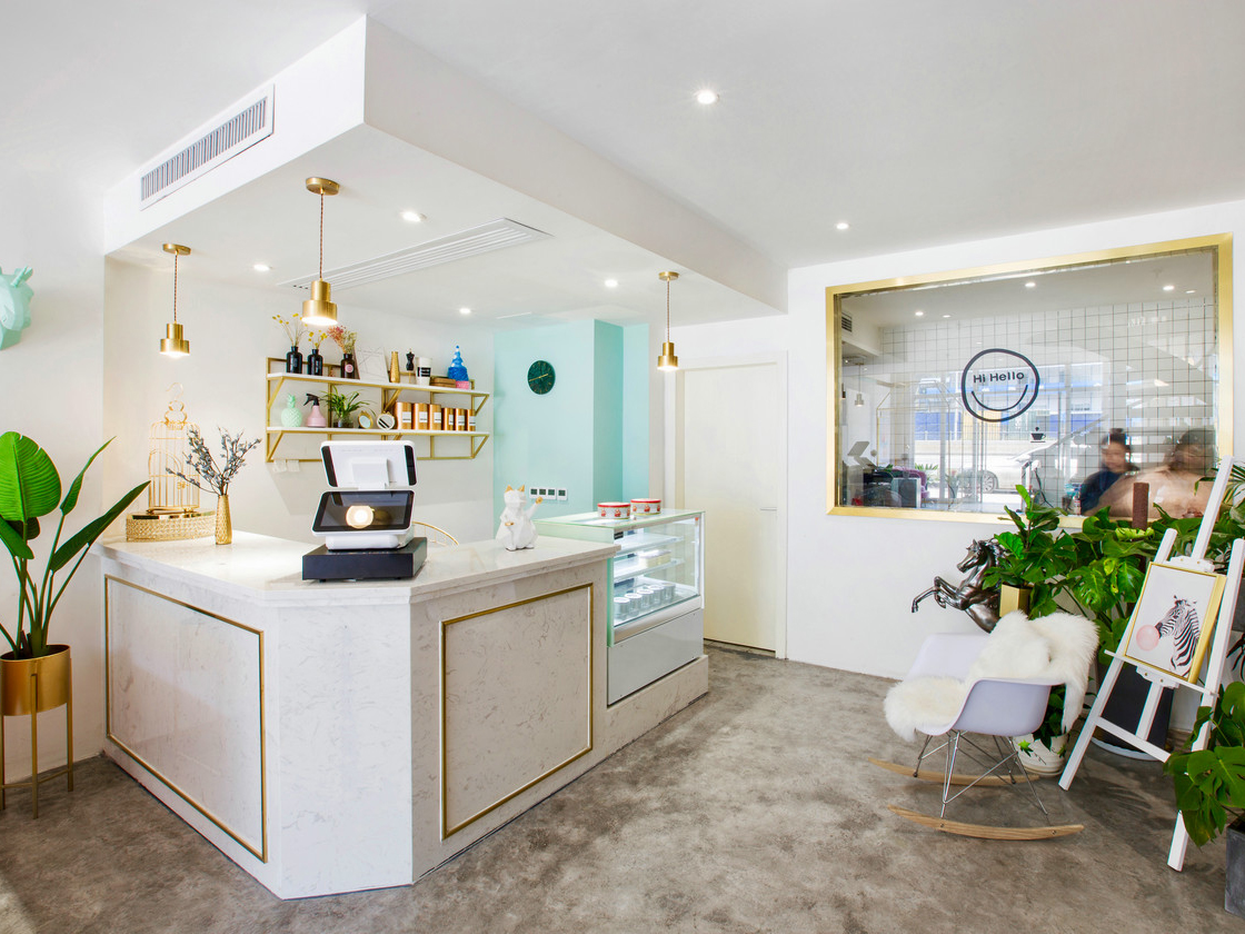 合肥400平方甜品店装修设计项目(图1)