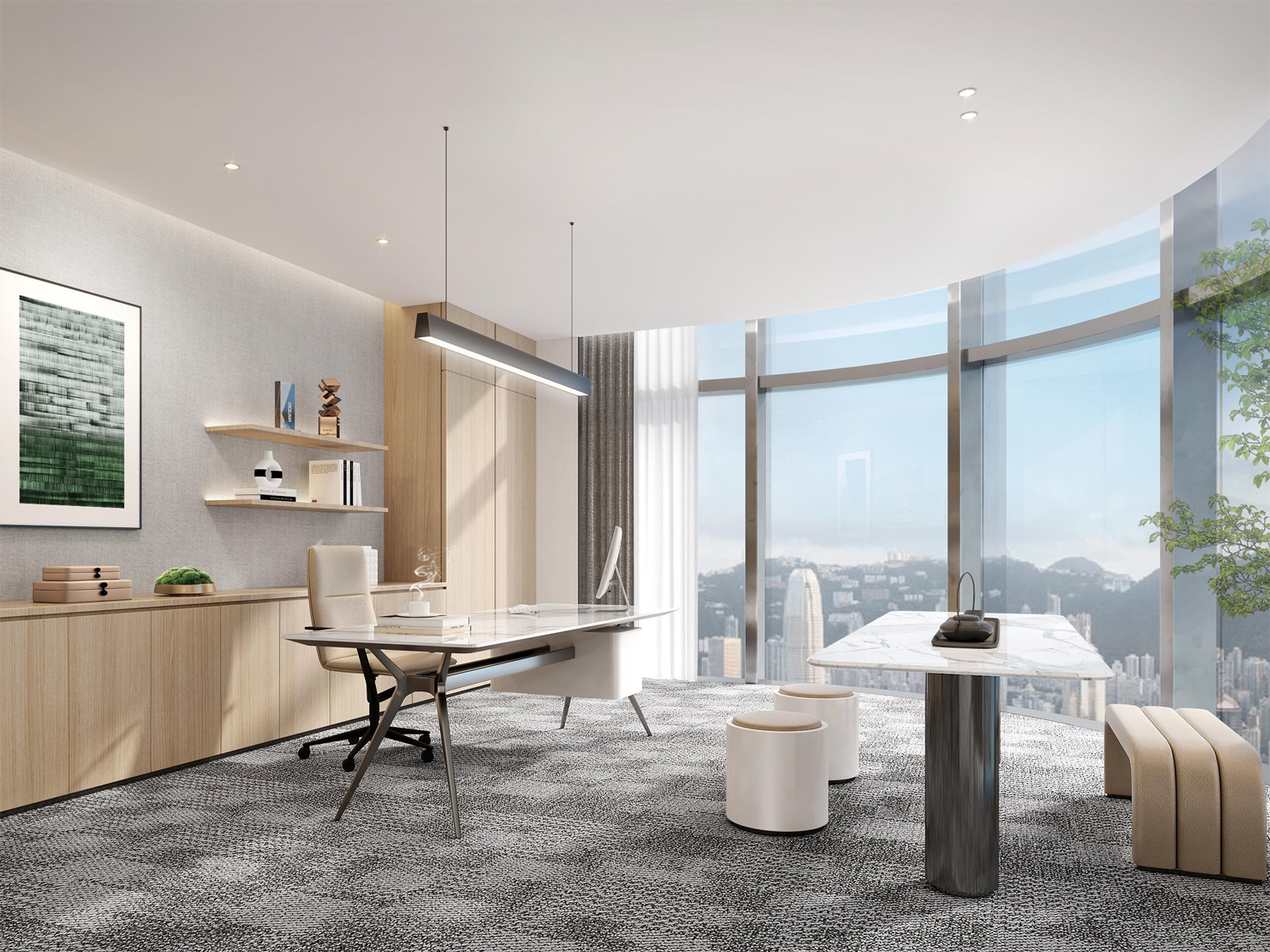 办公室装修-办公家具尺寸大全(图2)