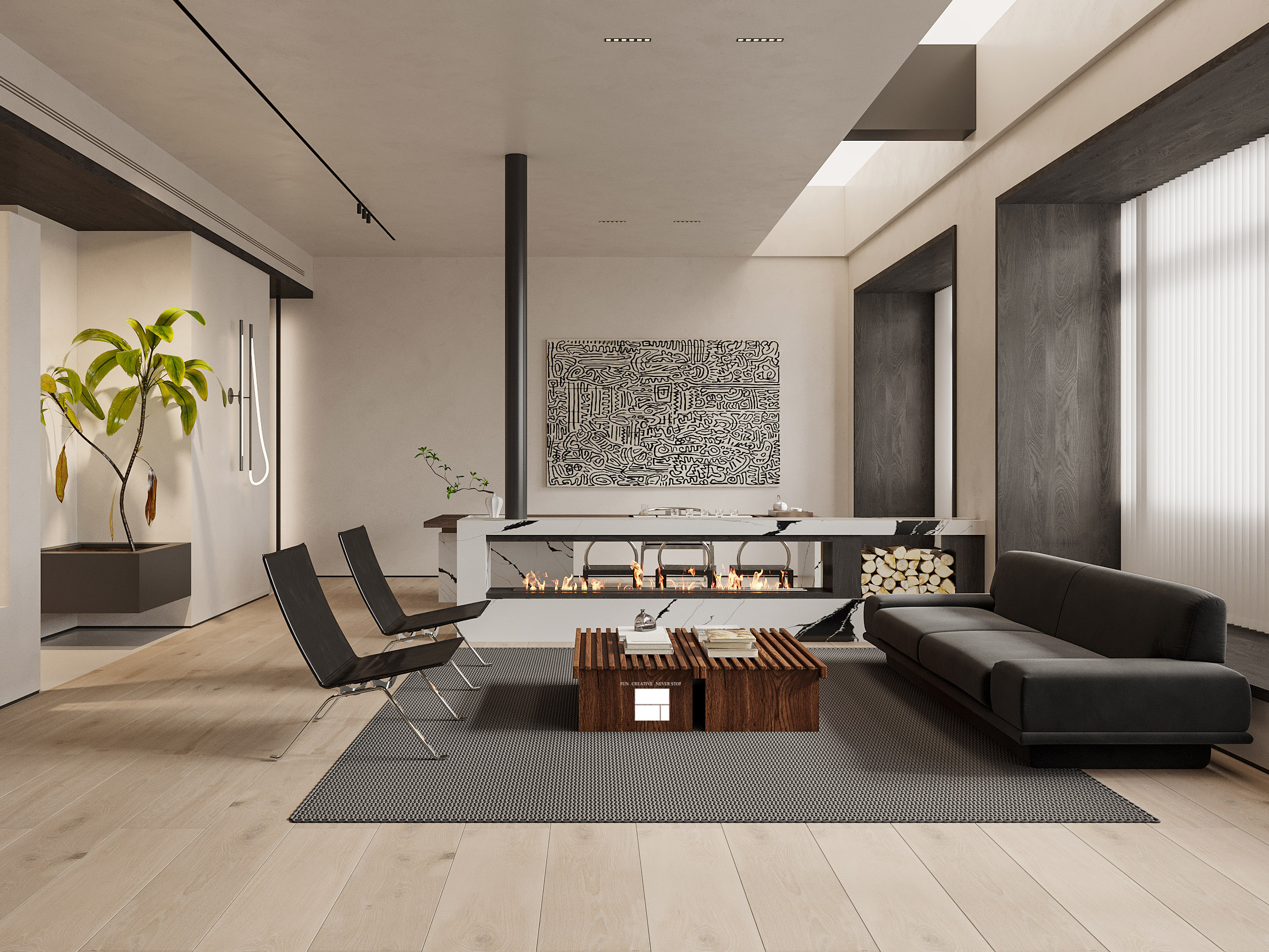 安庆1500平方办公室装修设计项目(图2)