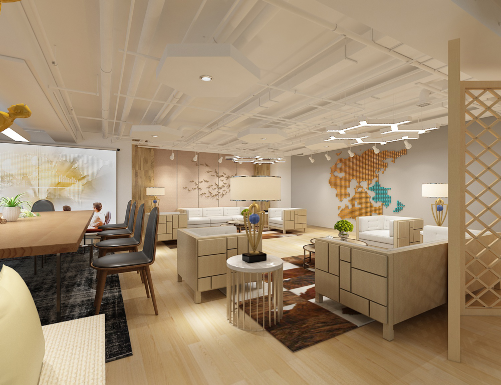 上海国科企业发展有限公司-办公楼装修(图1)