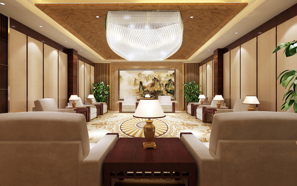 中天科技6500平分部办公楼装修设计(图3)