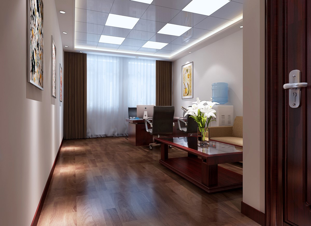 中天科技6500平分部办公楼装修设计(图6)