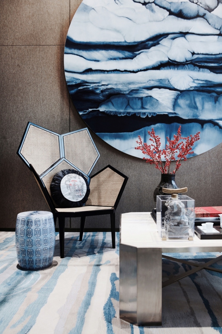 安庆新中式售楼部装修设计项目(图7)